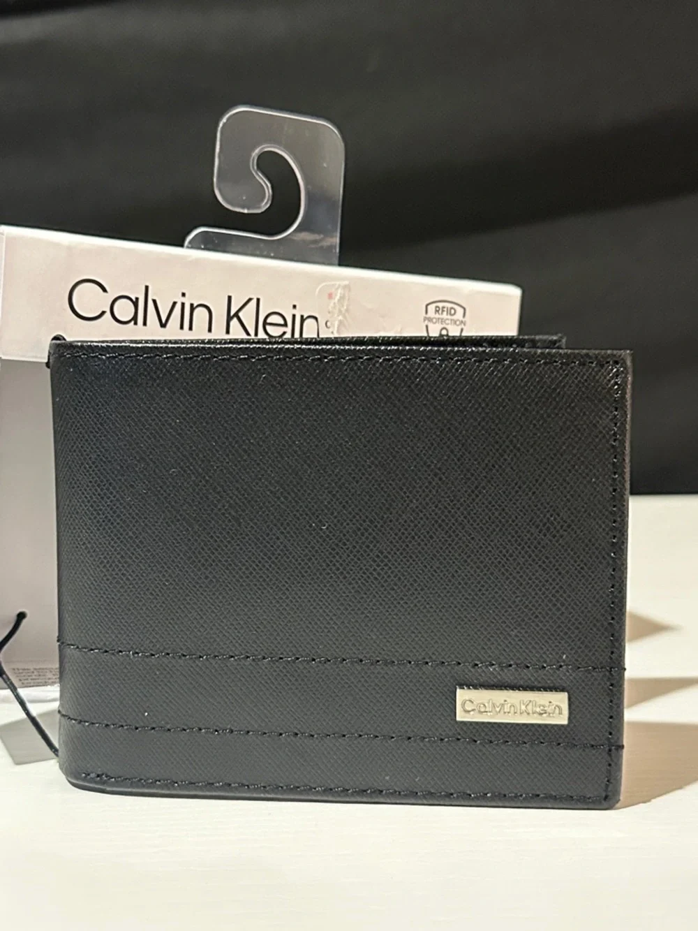 Men Calvin Klein Black Leather wallet